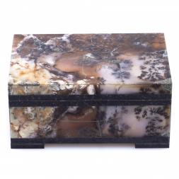 Шкатулка из агата 10х6х4,3 см