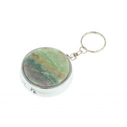 Пепельница карманная камень флюорит 5х5,5х2 см