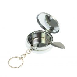 Пепельница карманная камень флюорит 5х5,5х2 см